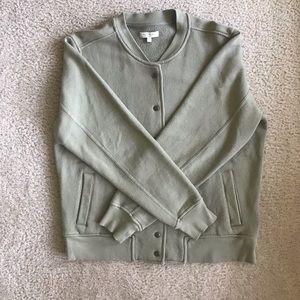 MILES BY MADEWELL Bomber Sweater Jacket
